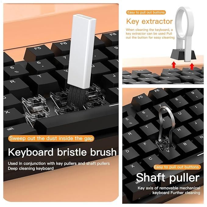 20-in-1 Multipurpose Device Cleaner Kit for Airpods, Laptops, Smartphones, Keyboards, Desktop